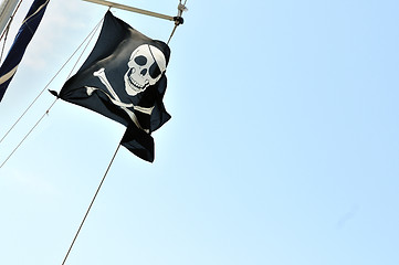 Image showing Pirate flag 