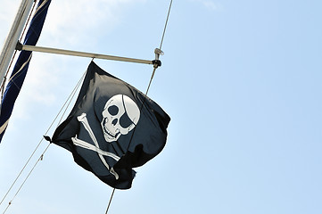 Image showing Pirate flag 