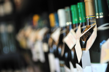Image showing Bottle of wine