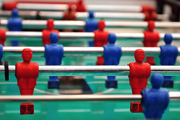 Image showing Game of table soccer