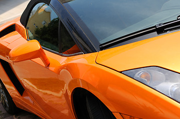 Image showing Fast  sports car