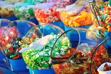 Image showing Sweet colorful candy