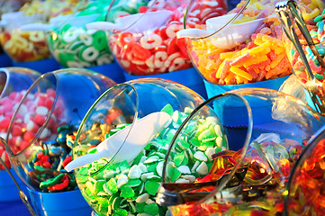 Image showing Sweet colorful candy