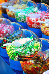 Image showing Sweet colorful candy