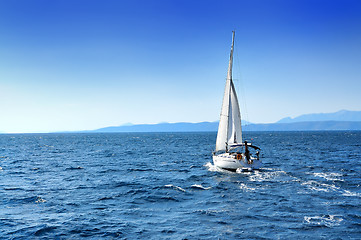 Image showing boat on sea