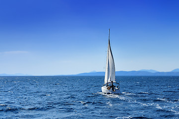 Image showing boat on sea