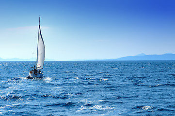 Image showing boat on sea