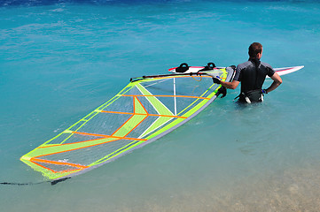 Image showing wind surf