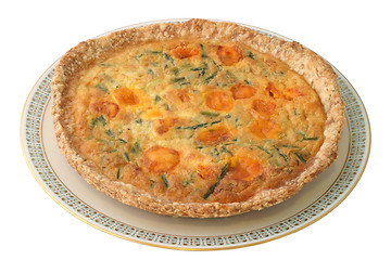 Image showing Asparagus Pie