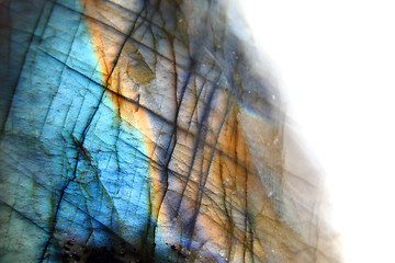 Image showing labradorite mineral background