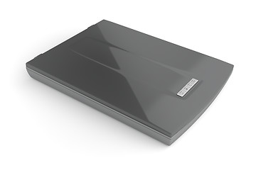 Image showing Flatbed image scanner