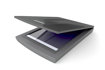 Image showing Flatbed scanner