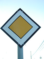 Image showing Trafic sign