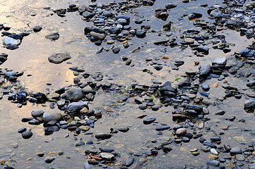 Image showing Stones on beach 