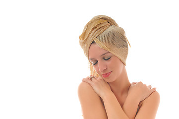 Image showing woman beauty isolated 