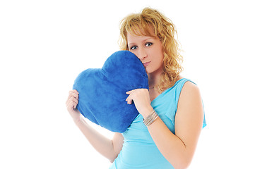 Image showing woman heart isolated