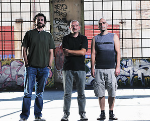 Image showing three man group 