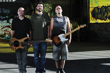Image showing music band