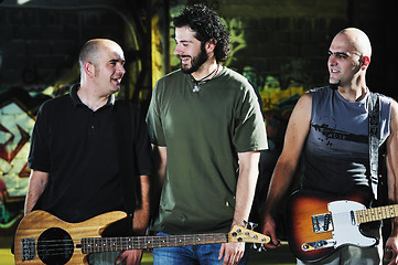 Image showing music band