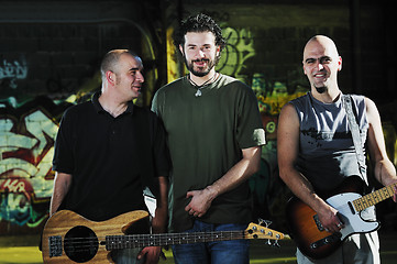 Image showing music band