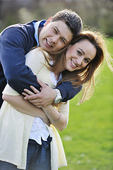 Image showing happy couple outdoor