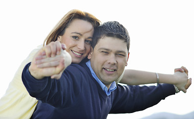 Image showing happy couple outdoor