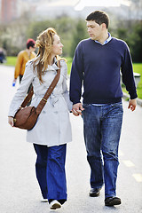 Image showing happy couple outdoor