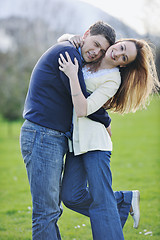 Image showing happy couple outdoor