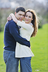 Image showing happy couple outdoor