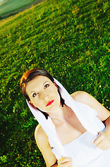 Image showing bride outdoor ;)