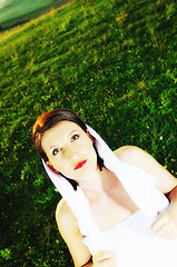 Image showing bride outdoor ;)