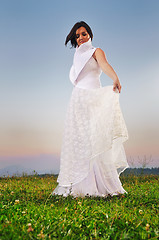 Image showing bride outdoor ;)