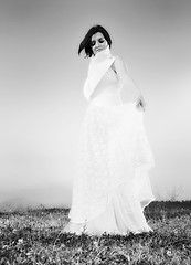 Image showing bride outdoor ;)