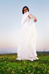 Image showing bride outdoor ;)