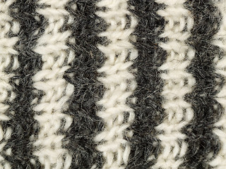 Image showing Macro wool surface