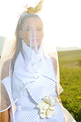 Image showing bride outdoor ;)