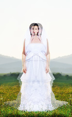 Image showing bride outdoor ;)