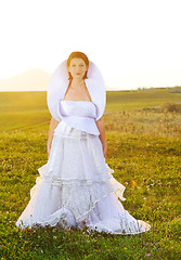 Image showing bride outdoor ;)