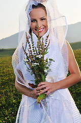 Image showing bride outdoor ;)