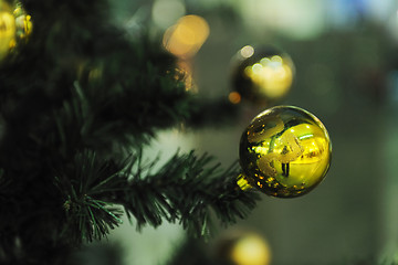 Image showing xmas tree decoration