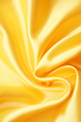 Image showing Smooth elegant golden silk 
