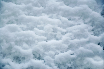 Image showing melting snow as a natural background