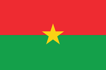 Image showing Flag of Burkina Faso