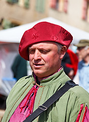 Image showing Medieval Street Performer