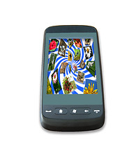 Image showing Modern phone of type  ipad
