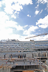Image showing construction workers