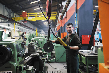 Image showing industry workers people in factory