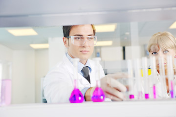 Image showing science people in bright lab