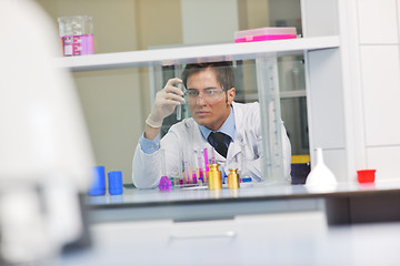 Image showing research and  science people  in laboratory