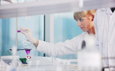 Image showing research and  science people  in laboratory